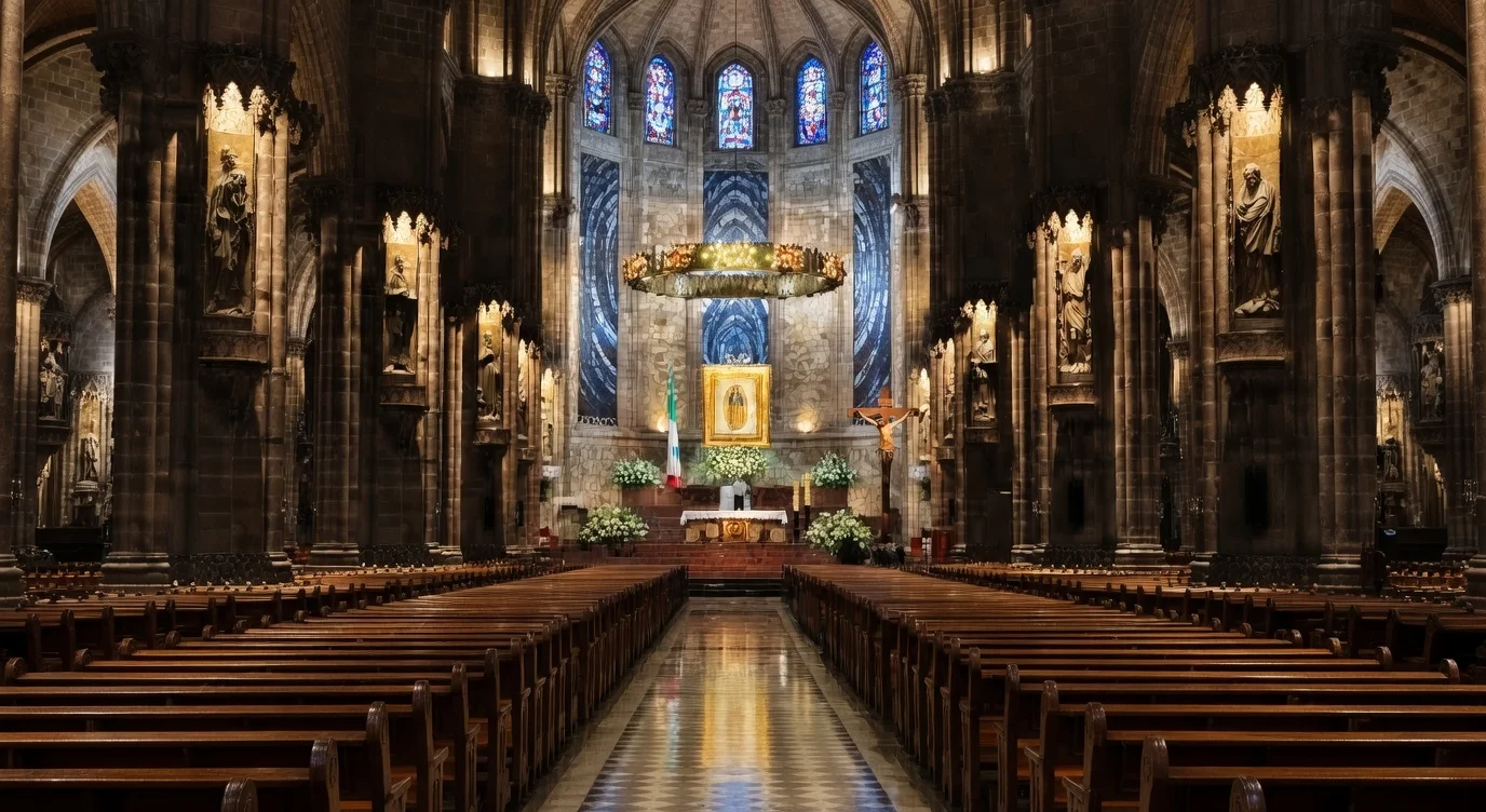 imagen de la plaza de tangasicuaro