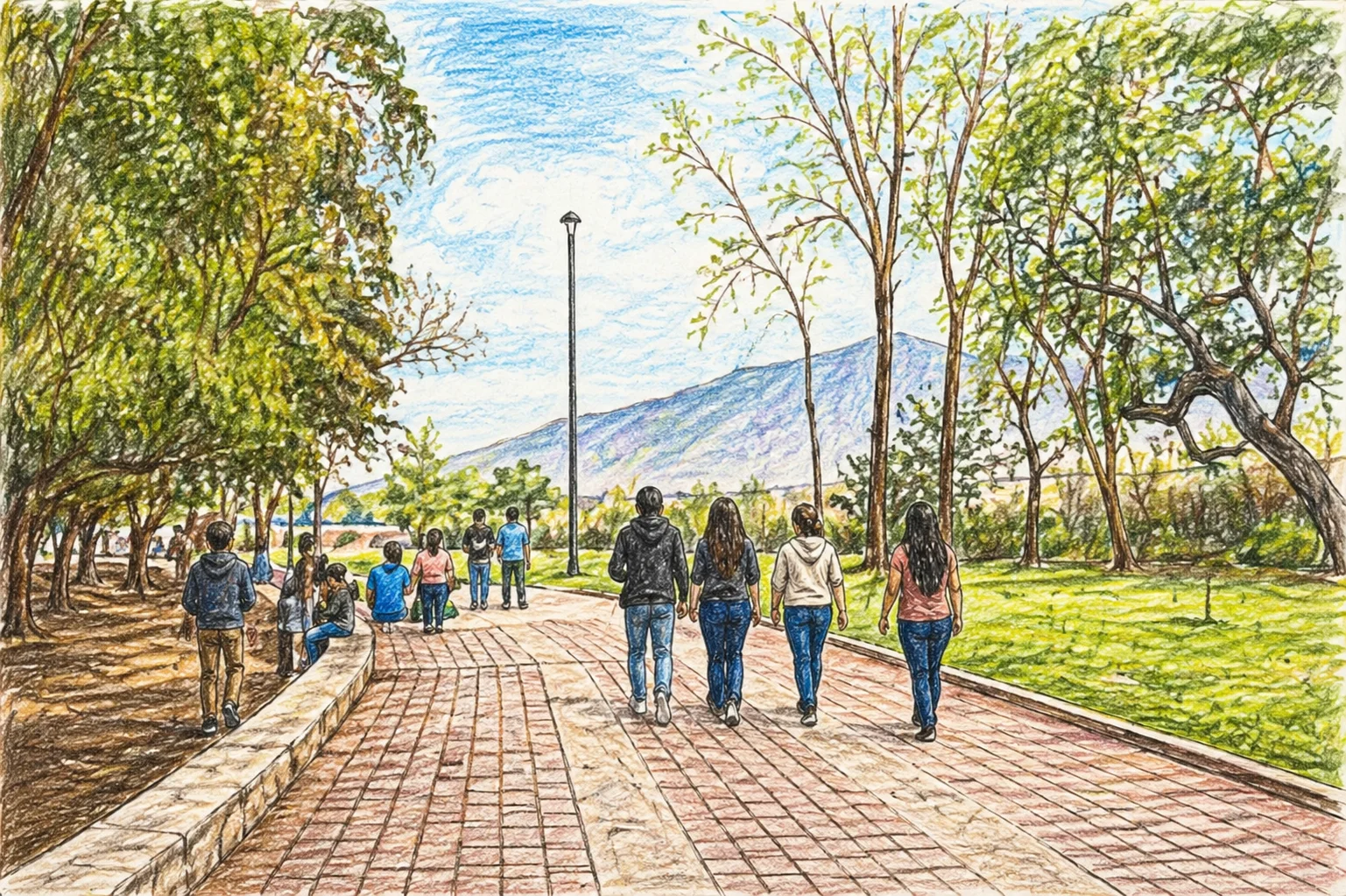 Imagen de la presa de la luz