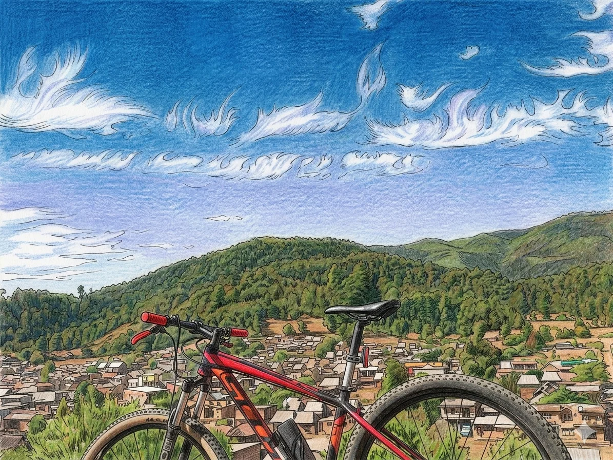Ruta en bicicleta